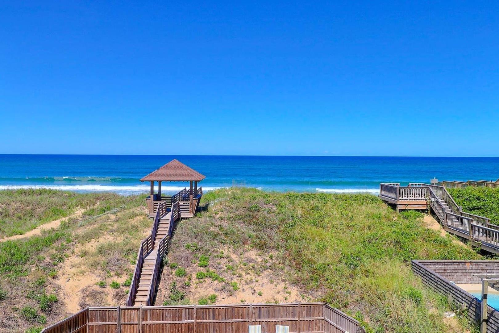 6007 Happy Sol Oceanfront Heatable Pool Villa Nags Head Exteriör bild