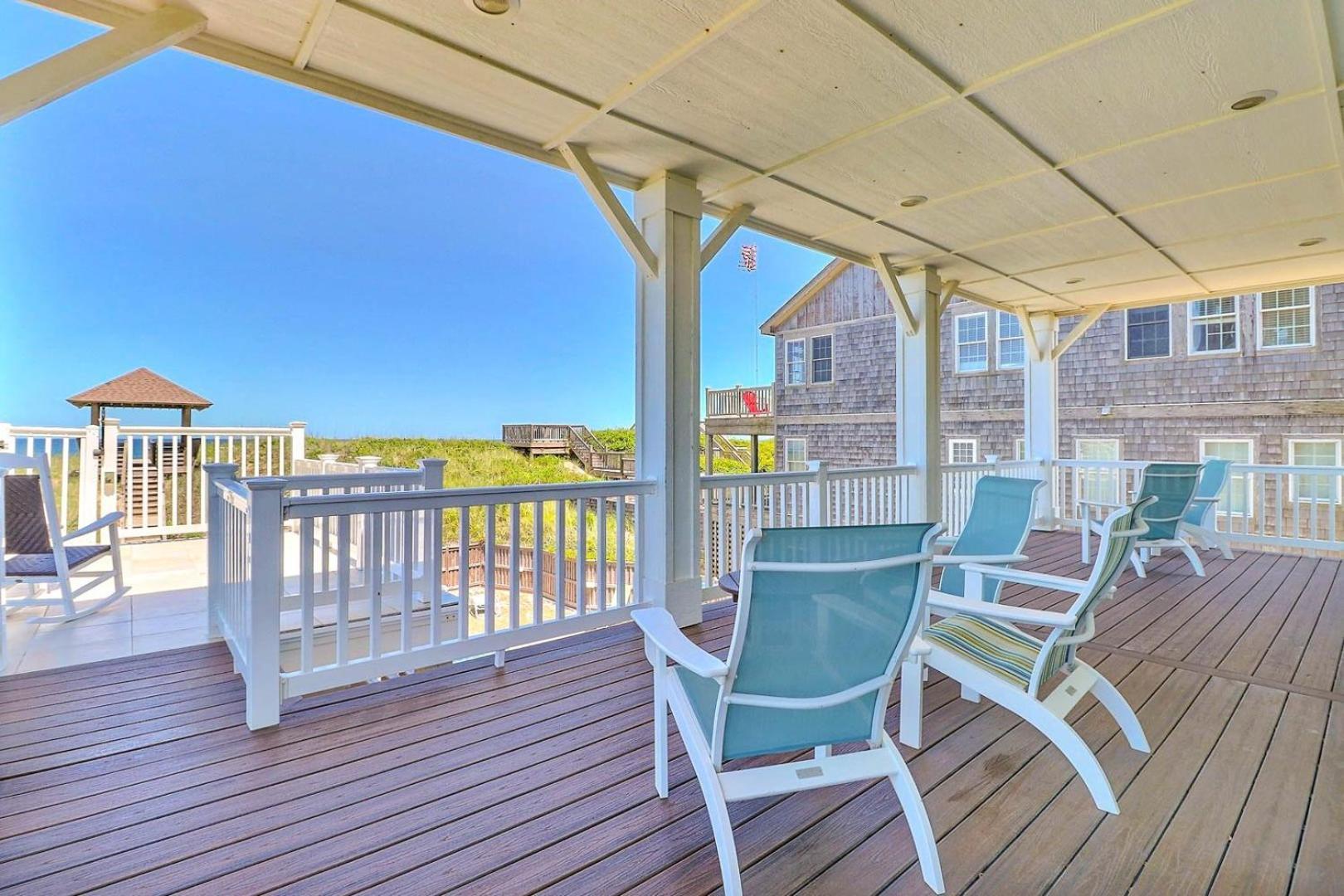 6007 Happy Sol Oceanfront Heatable Pool Villa Nags Head Exteriör bild