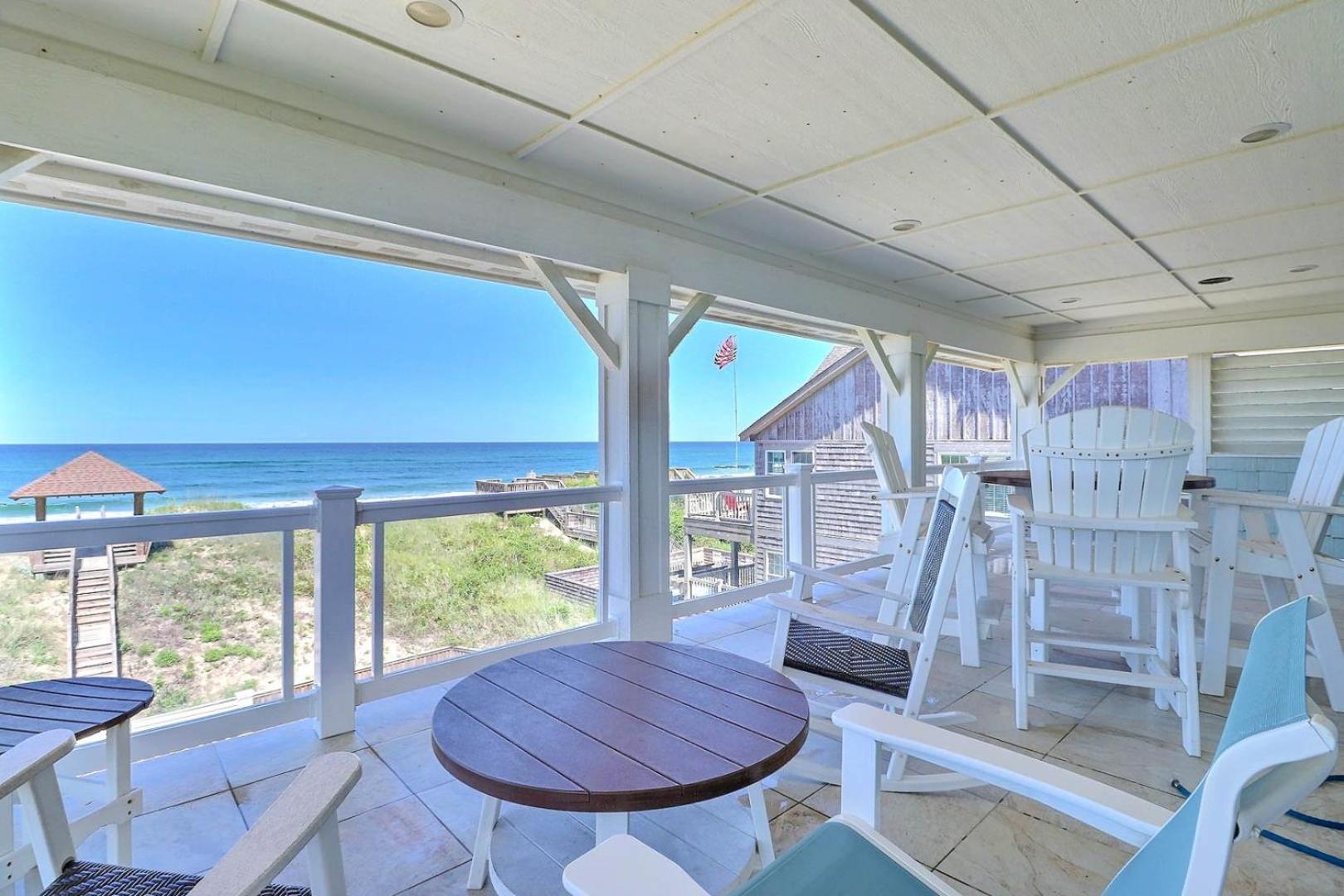 6007 Happy Sol Oceanfront Heatable Pool Villa Nags Head Exteriör bild