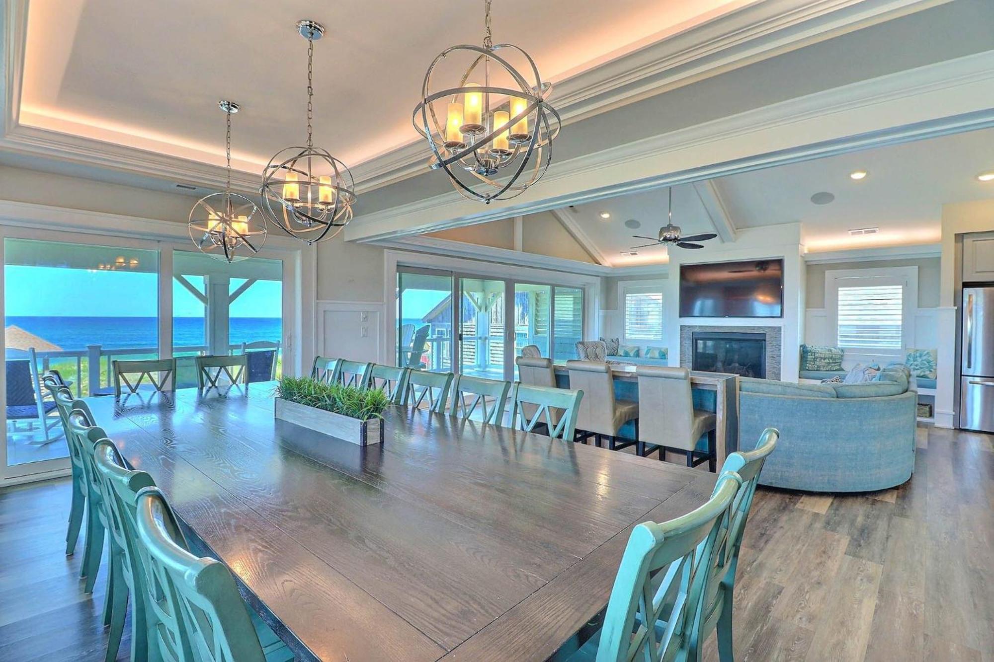 6007 Happy Sol Oceanfront Heatable Pool Villa Nags Head Exteriör bild